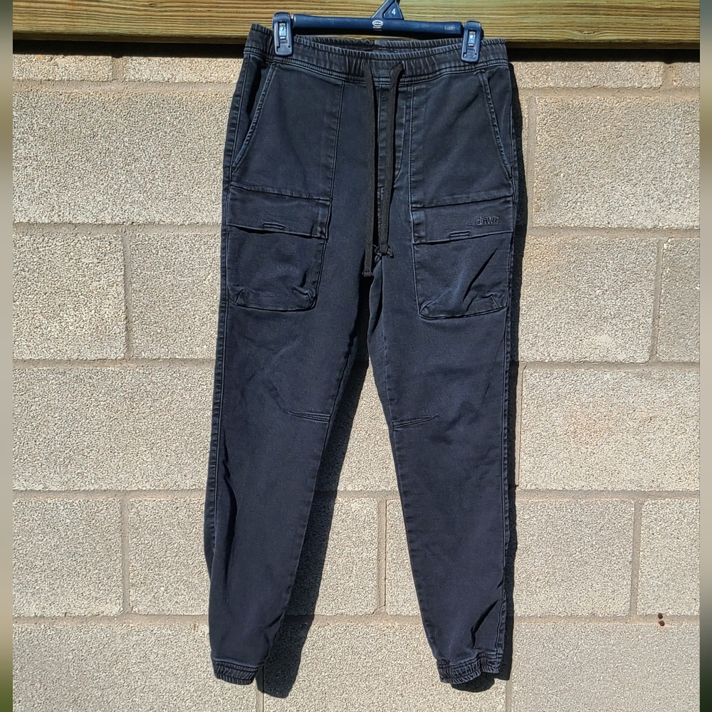 Zara Black Cargo Joggers Pants for Women Size S